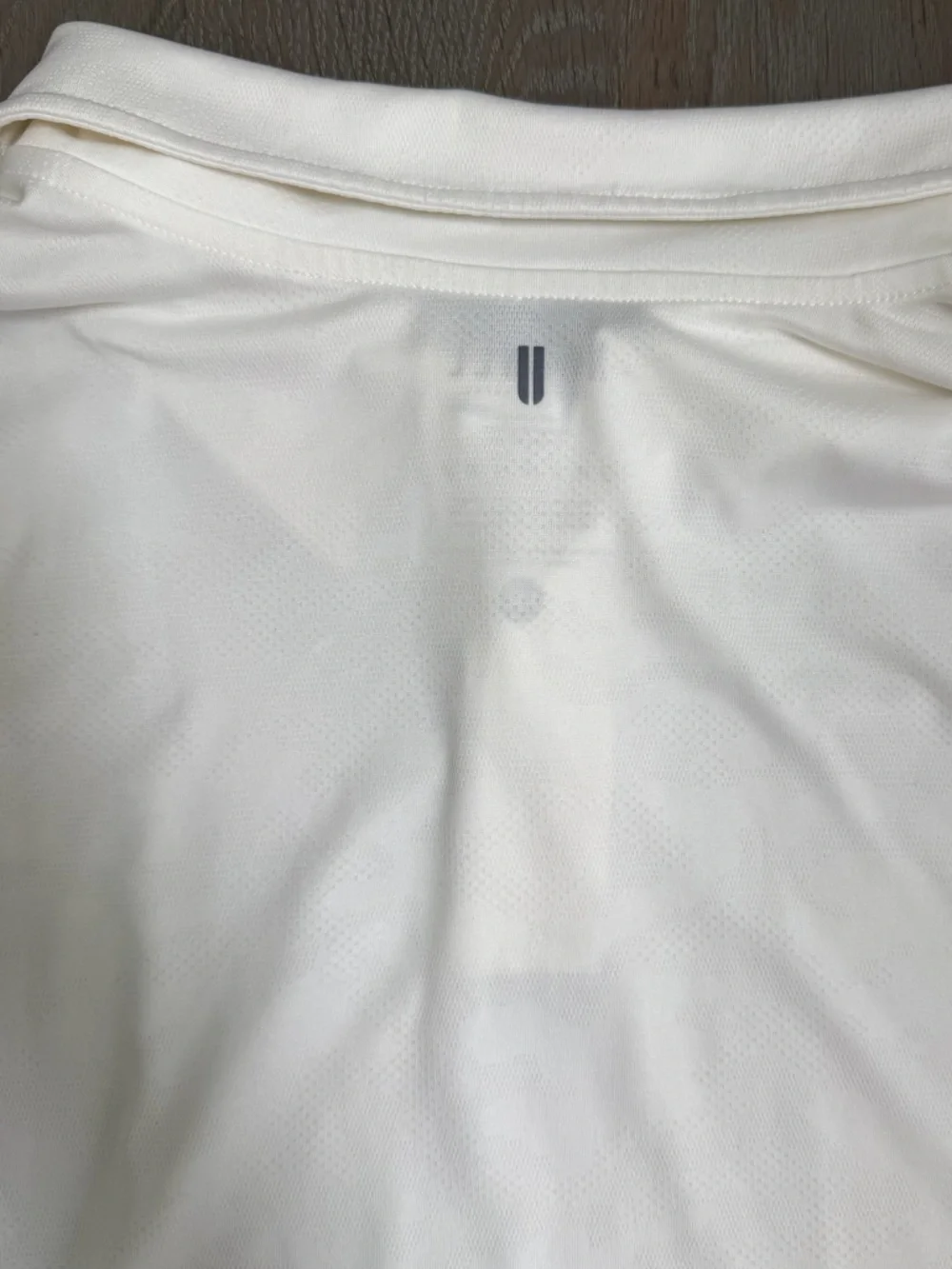 NOBULL Men's White Performance Polo, Camo Textured, Lightweight, EUC, XXL - Picture 4 of 4